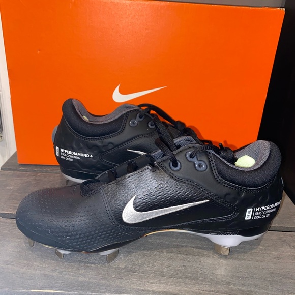 Nike Hyperdiamond 4 Elite Women's Softball Cleats - NWOB - Picture 3 of 7
